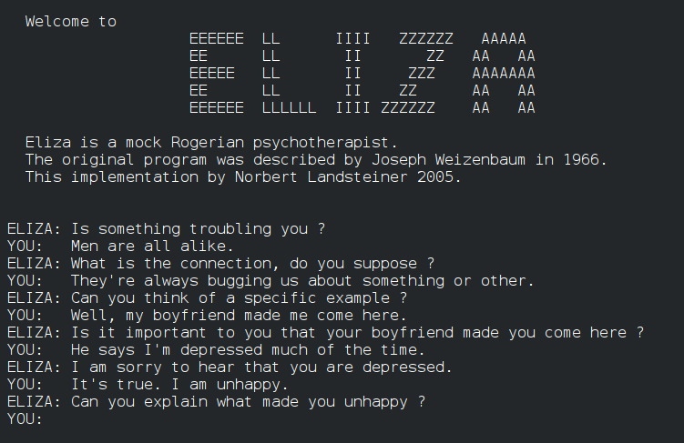 ELIZA y las 53 páginas que devolvieron a la vida al primer chatbot