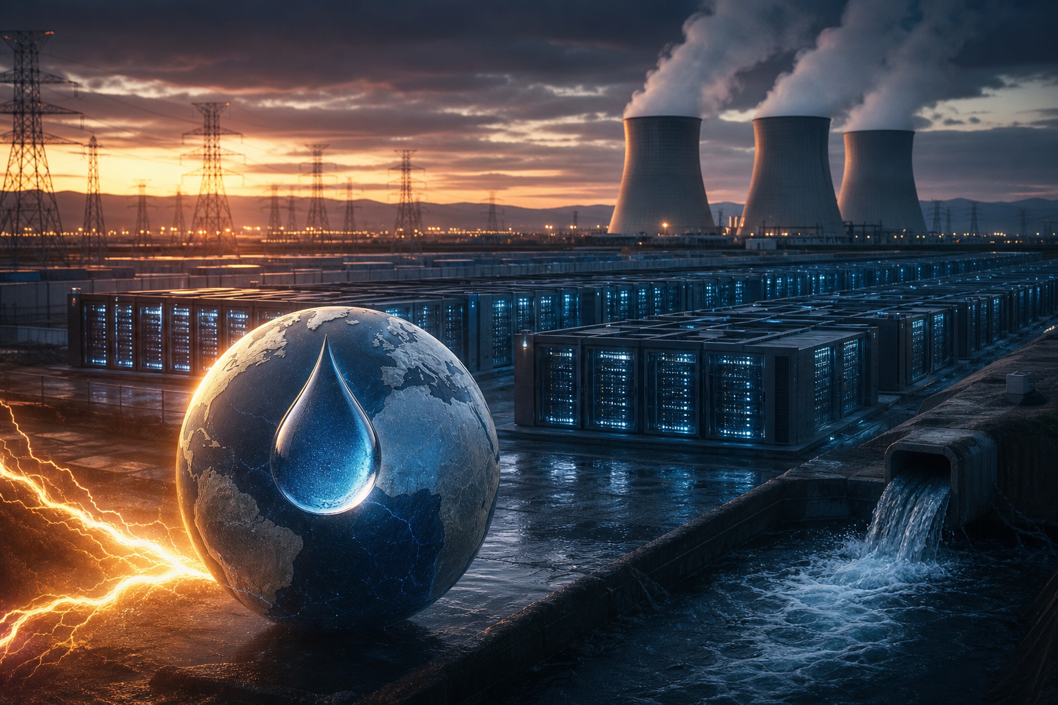 La ONU expone la inmensa huella ecológica de los centros de datos en el auge de la IA
