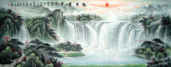 El Emperador que Mandó a Borrar una Cascada de un Mural porque el Ruido del agua no lo dejaba dormir
