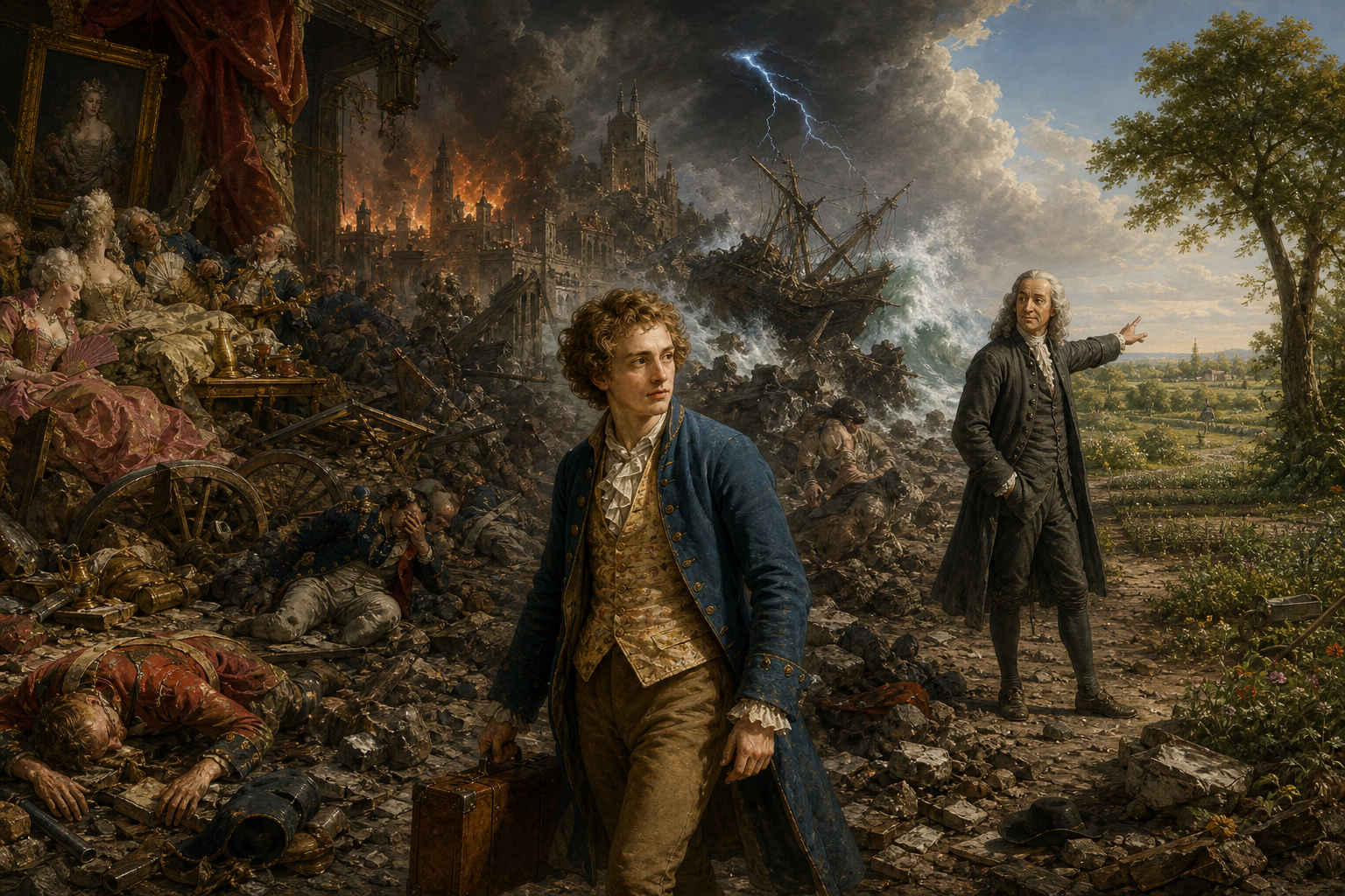 Cándido y el optimismo: por qué Voltaire sigue sirviendo para leer un mundo que se miente solo
