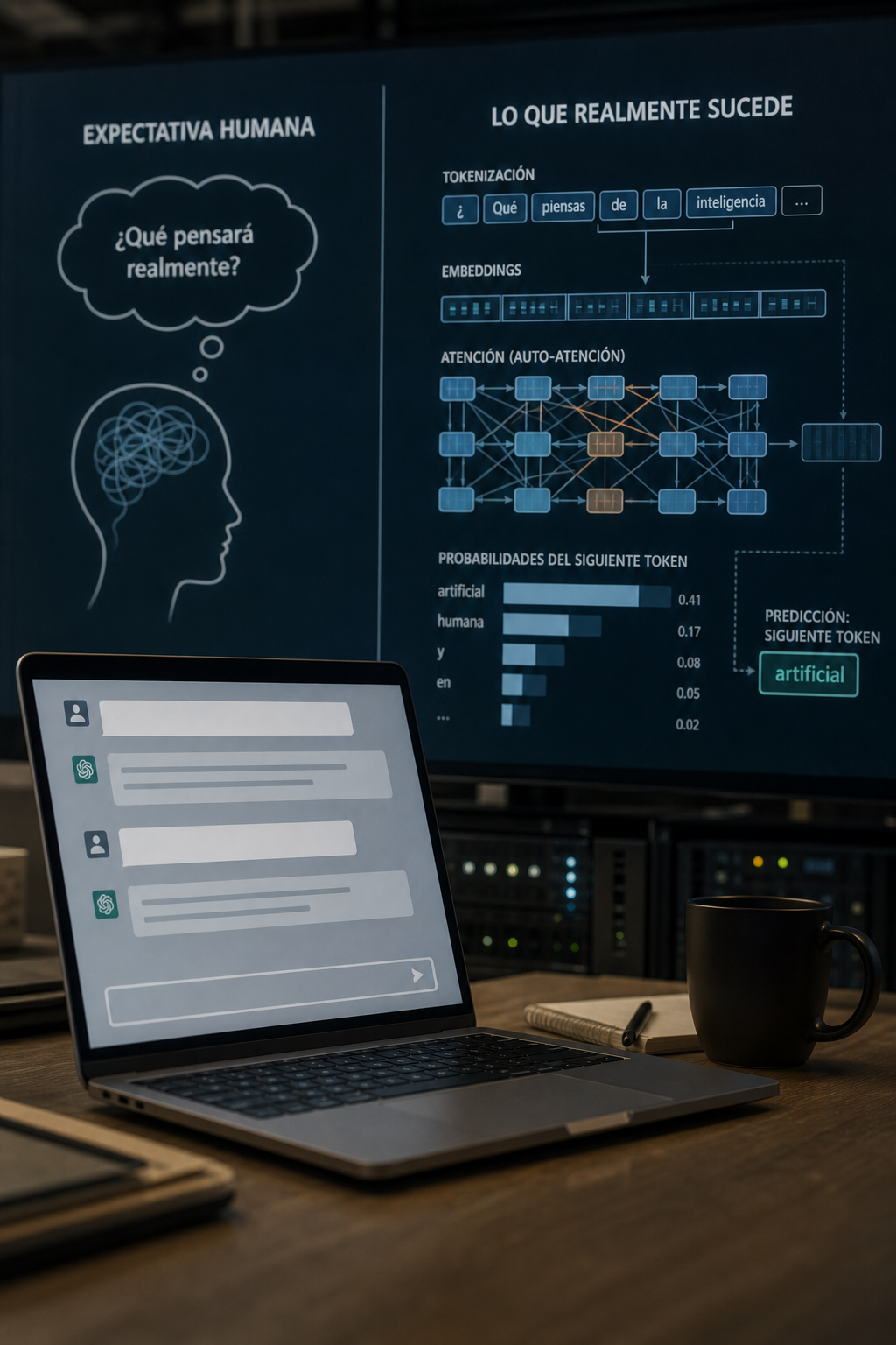 La inteligencia artificial no piensa: te explicamos cómo funciona ChatGPT