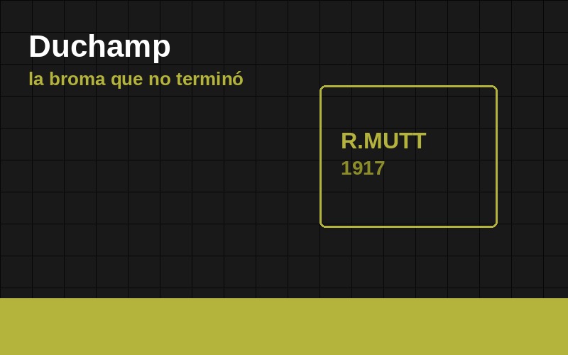 MoMA vuelve a Duchamp y la broma todavia no termino
