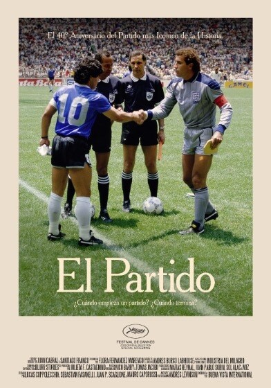 El Partido llega a Cannes con Maradona, Malvinas y noventa y un minutos de archivo