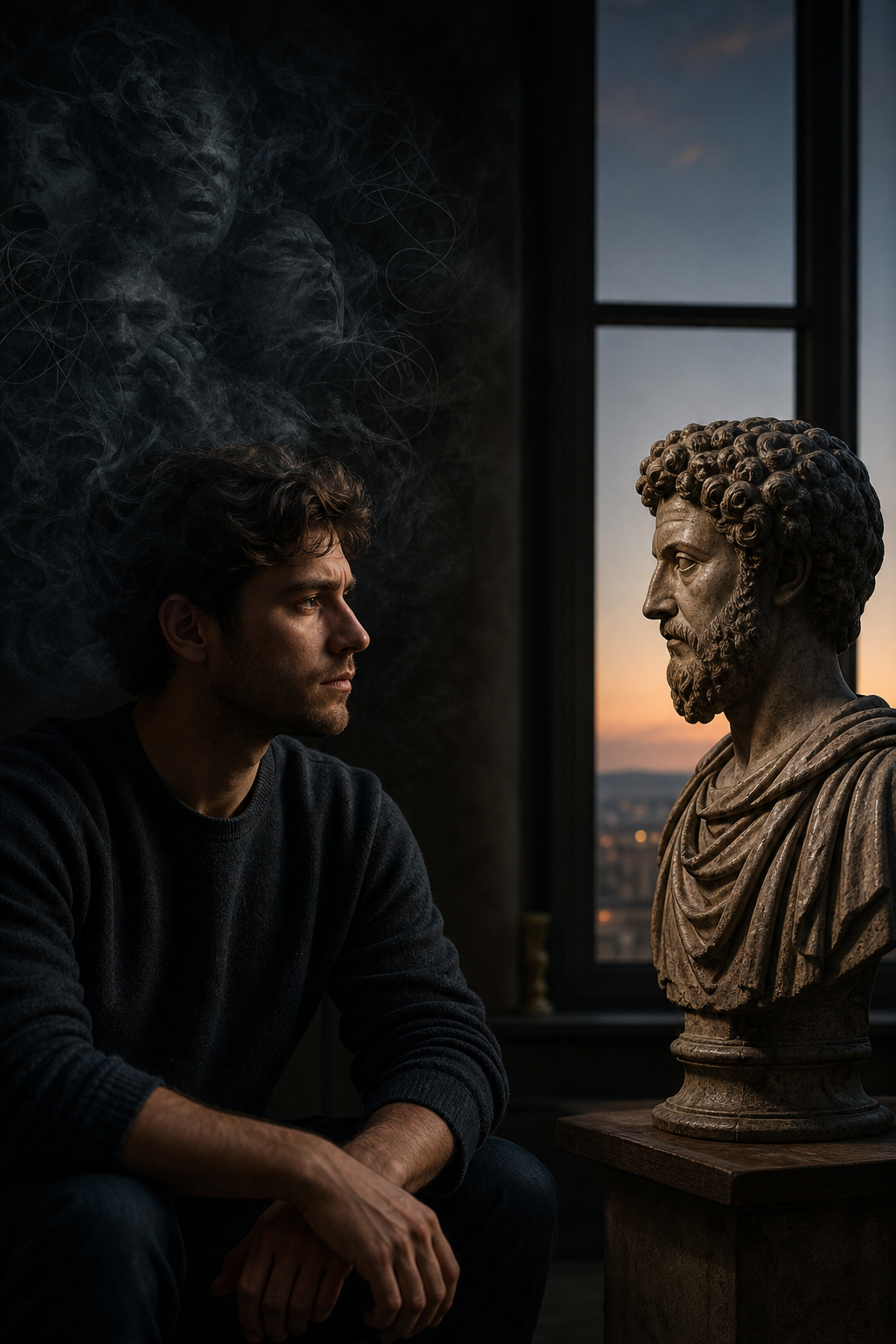 Filosofía estoica para la ansiedad: qué dicen Marco Aurelio, Epicteto y Séneca realmente