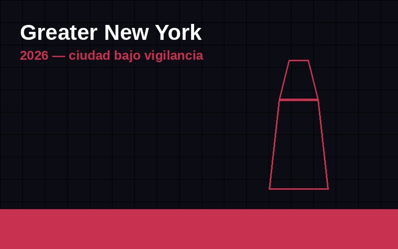 Greater New York 2026 abre con una ciudad bajo vigilancia y tecnologías rotas