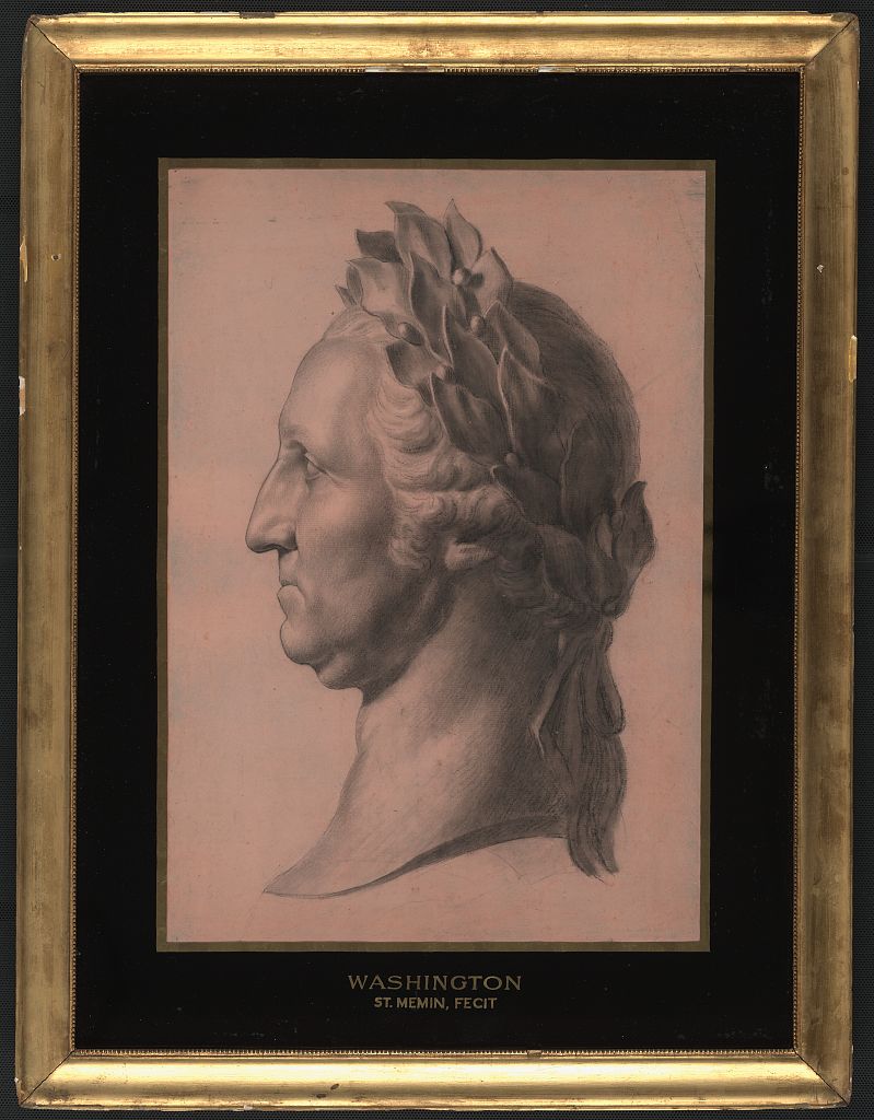 El retrato de George Washington que parecía rosa escondía azul de Prusia