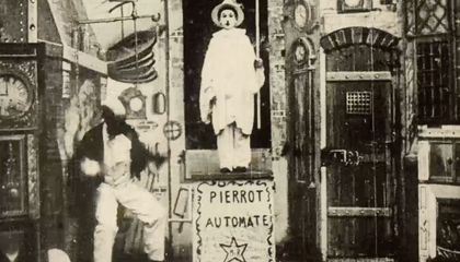 Un baúl viejo guardaba una película de 1897 y al primer robot del cine