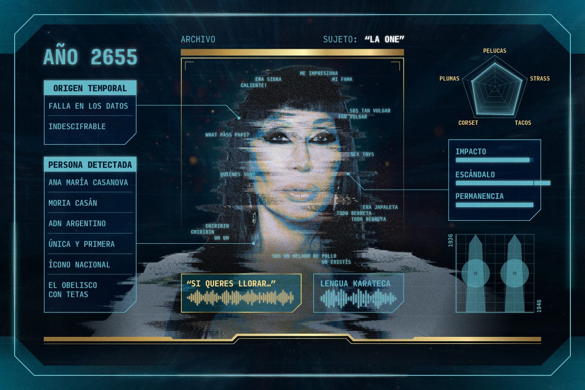 Moria, el misterio: una diva convertida en yacimiento arqueologico del futuro