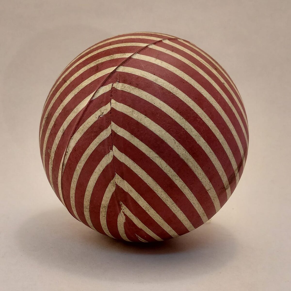 Pelota Pulpo real roja y blanca