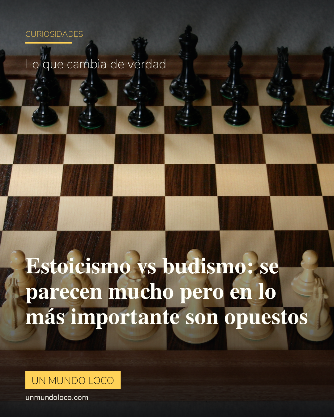 Estoicismo vs budismo: se parecen mucho pero en lo más importante son opuestos