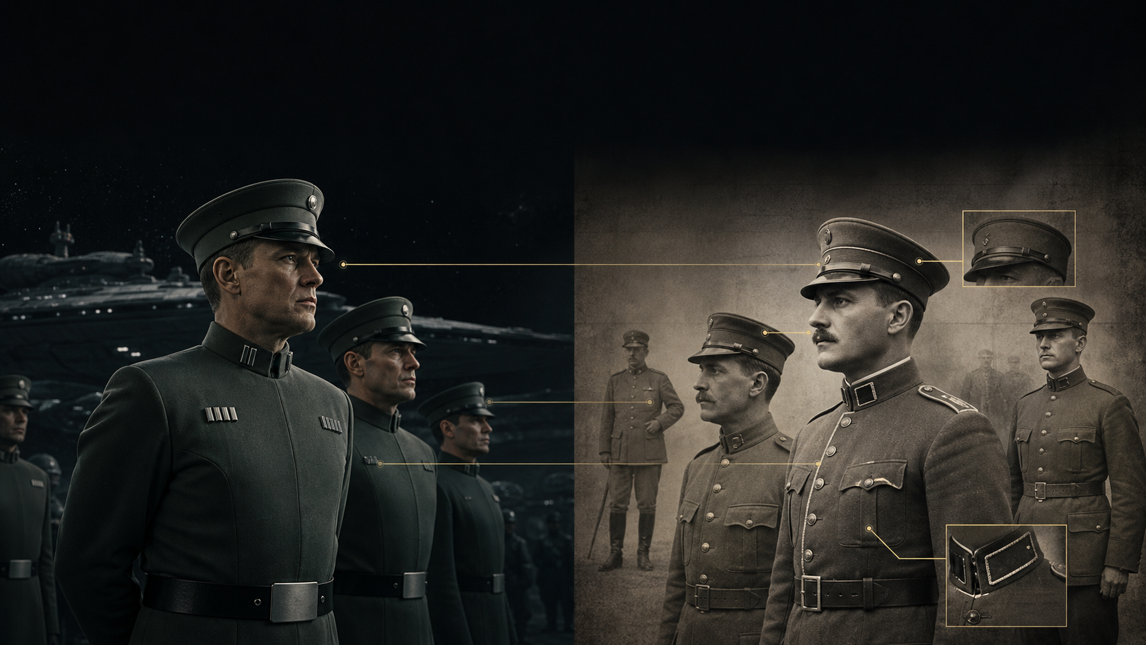 Cómo George Lucas se inspiró en la estética nazi para crear el Imperio Galáctico