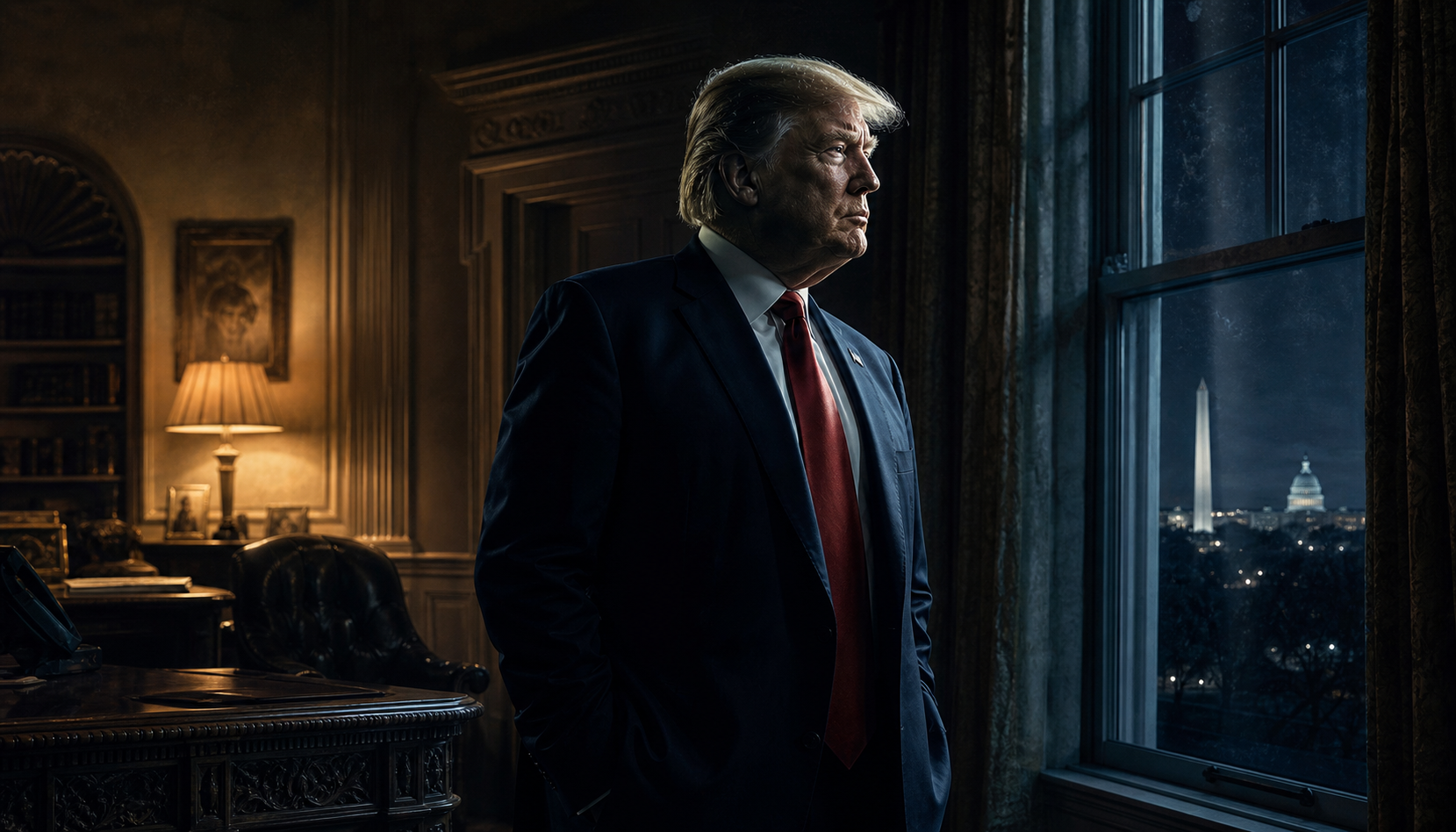 Trump no irá al casamiento de Donald Jr. este fin de semana y dijo que debe quedarse en Washington